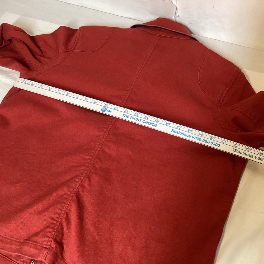 Women’s Ralph Lauren Red Nautical Jacket Women’s size 1X - Picture 12 of 14